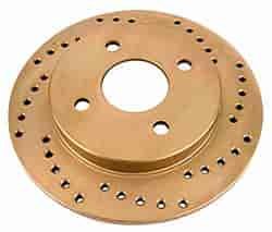 Focus Brake Rotor LH Rear - crossed drilled
