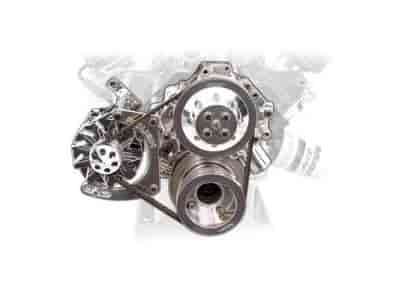 Engine Accessory Drive Kits Polished Finish 351W Engines