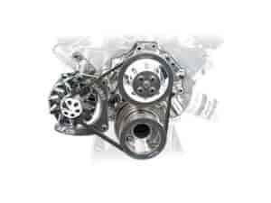Engine Accessory Drive Kits Polished Finish 302 Engines