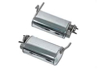 Muffler RH Dual Side Exit Enhanced Sound