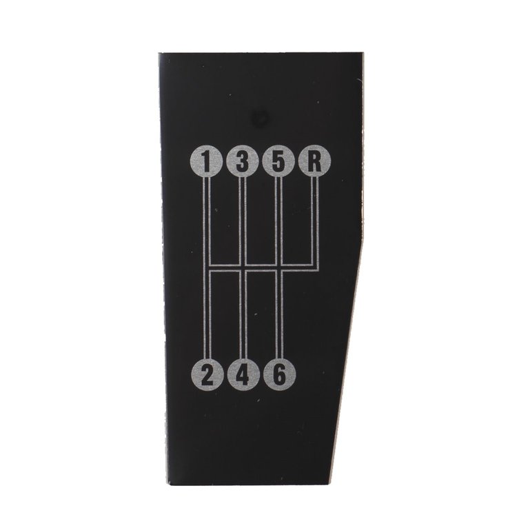 6 speed shift pattern plate for 1968 1976 Chevy Corvette