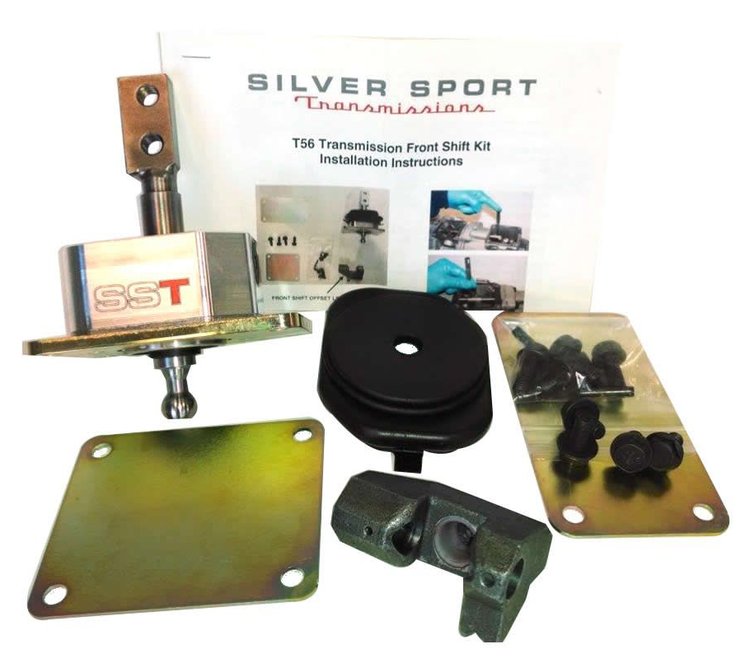 STX Shifter Front Shift Conversion Kit Aftermarket T56 (SST Supplied Rails)