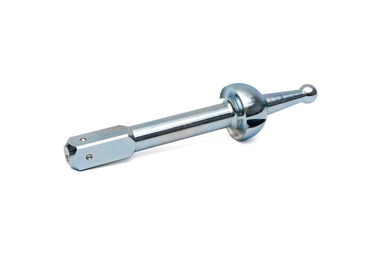 1021 Straight Shaft Shifter Extension; For Vehicles w/Up To 2 in. Body Lift;
