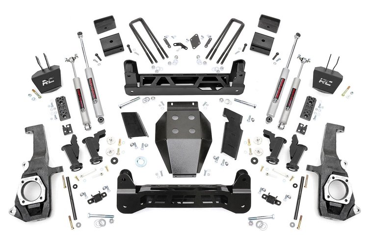 10330 5in GM Torsion Bar Drop Suspension Lift Kit (11-19 2500HD/3500HD)