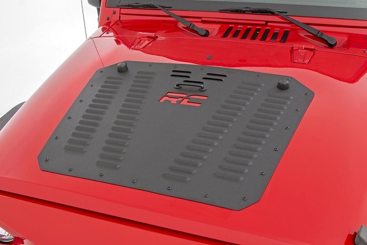 10527 Jeep Powder Coated Hood Louver (07-18 Wrangler JK)