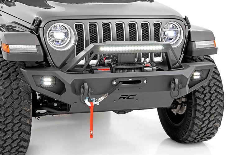 10585 Jeep Full Width Front Trail Bumper (JK/JL/JT Gladiator)