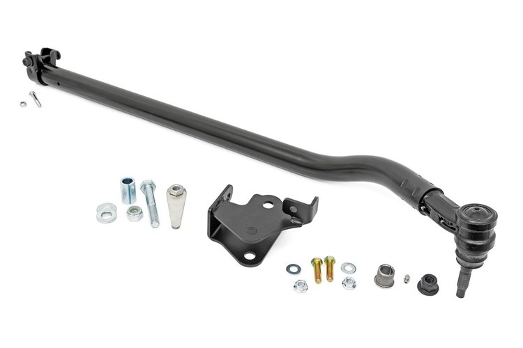 10638 High Steer Drag Link Kit; Track Bar Bracket Kit;
