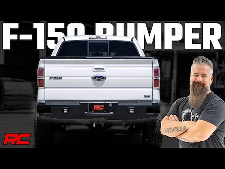 10768 Ford Heavy-Duty Rear LED Bumper (09-14 F-150)