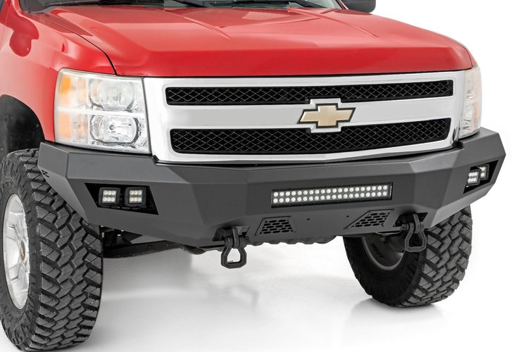 10769 Chevy Heavy-Duty Front LED Bumper (07-13 1500)