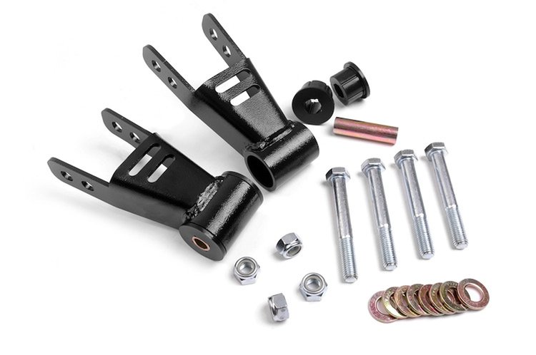 1077 1.5-2-inch Adjustable Lift Shackles (Pair)