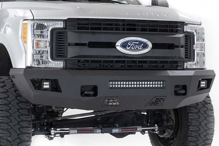 10787 Ford Heavy-Duty Front LED Bumper (17-20 F-250/F-350)