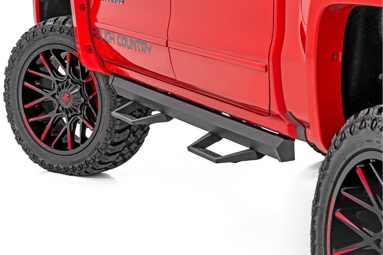 11018 SRL2 Adj Aluminum Step, Crew Cab, Chevy/GMC 1500/2500HD/3500HD (07-18 & Classic)