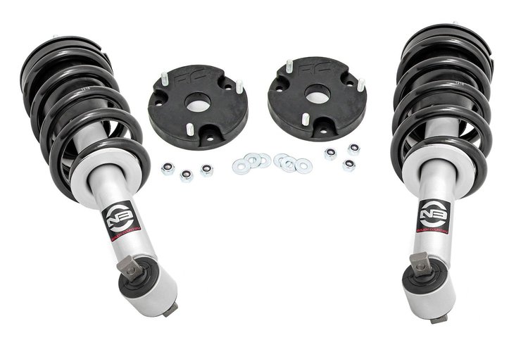 11230 2 in. Lift Kit Fits Select GMC Yukon/Yukon XL 1500 4WD, N3 Struts