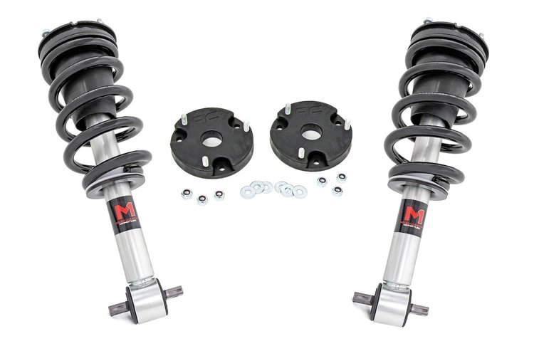 11240 2 in. Lift Kit Fits Select GMC Yukon/Yukon XL 1500 4WD, M1 Struts