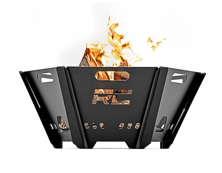 117513A Overland Collapsible Fire Pit; 31 in. Length; 21 in.Width; 14 in. Height;