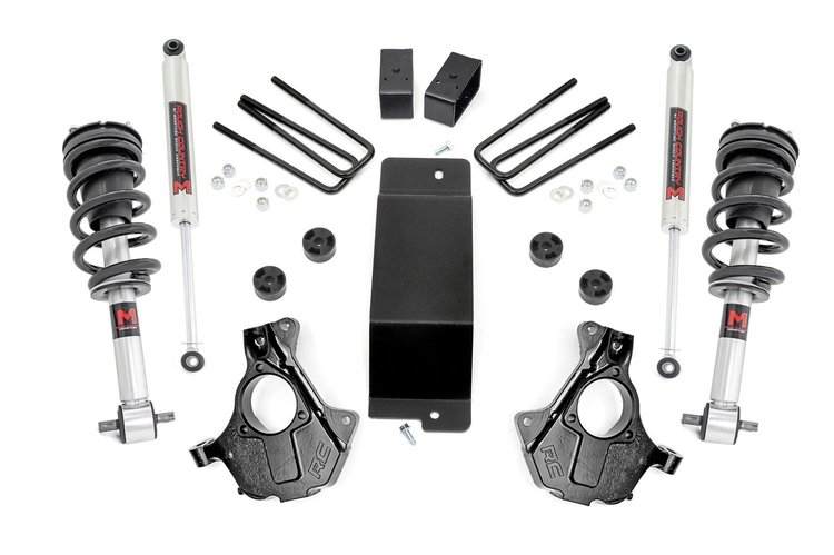 12140 3.5" Lift Kit, Alu/Stamp Steel LCA, M1 Strut, | Chevy/GMC 1500 (14-18)