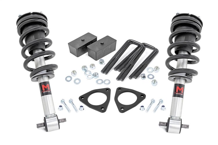 1340 2.5 in. Lift Kit, Alu/Cast Steel, M1 Strut, Chevy/GMC 1500 (07-16)