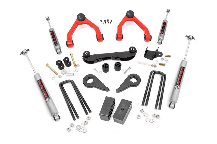 16530RED Suspension Lift Kit w/Shocks