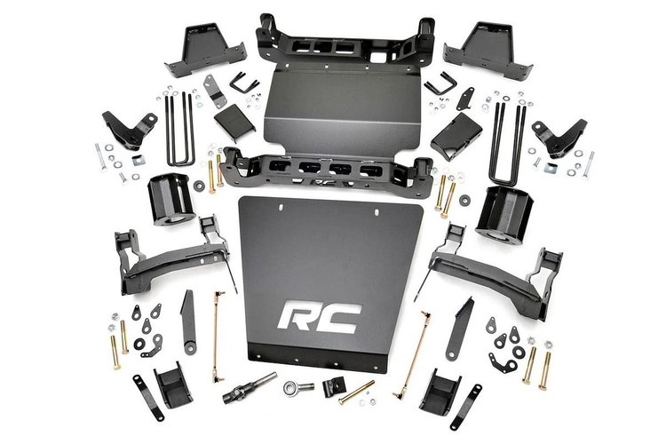 17800 7in GMC Suspension Lift Kit (14-18 1500 Denali PU 4WD w/MagneRide, Steel)