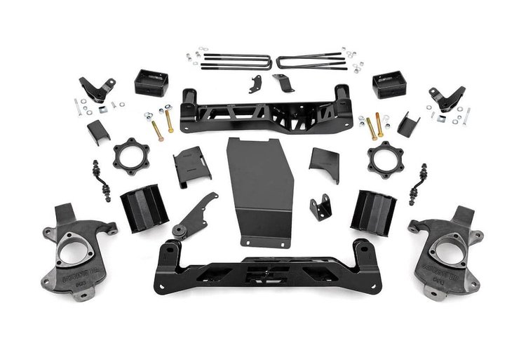 17901 5in GMC Susp Lift Kit (14-18 1500 Denali PU 4WD w/MagneRide, Alum & Stmpd Steel)