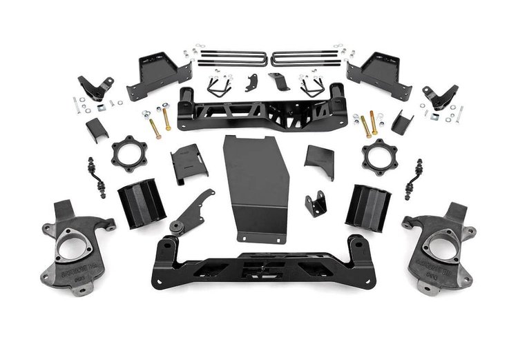 18201 6in GMC Susp Lift Kit (14-18 1500 Denali PU 4WD w/MagneRide, Alum & Stmpd Steel)