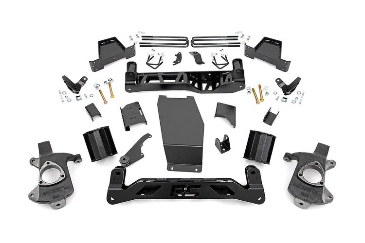 18400 6in GMC Suspension Lift Kit (14-18 1500 Denali PU 4WD w/MagneRide, Cast Steel)