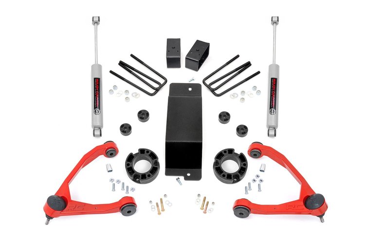 19431ARED Suspension Lift Kit w/Shocks