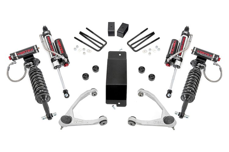 19450 3.5in GM Suspension Lift Kit w/ Upper Control Arms; Vertex (07-16 1500 PU 4WD)