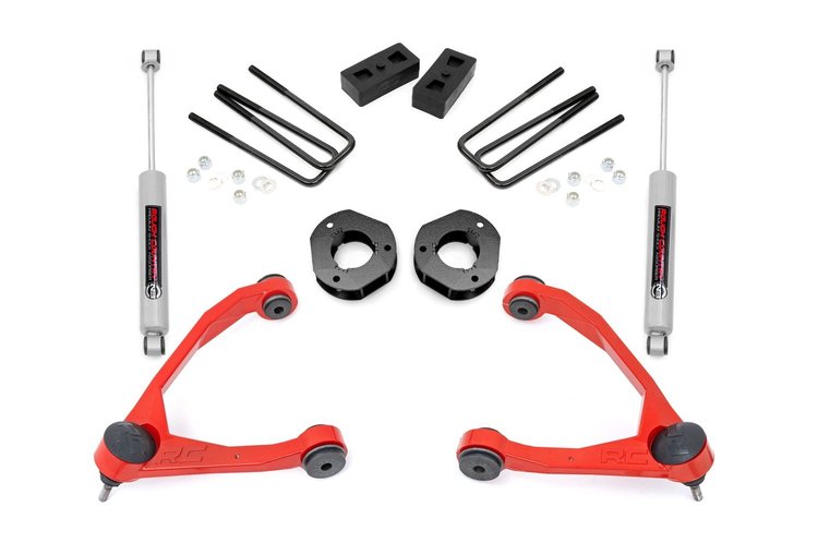 19831RED Suspension Lift Kit w/Shocks