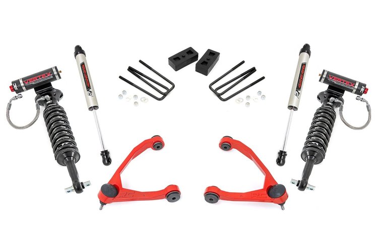 19857RED Suspension Lift Kit w/Shocks