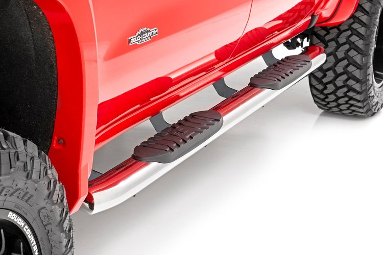 21002S GM Stainless Steel Oval Nerf Step Bars