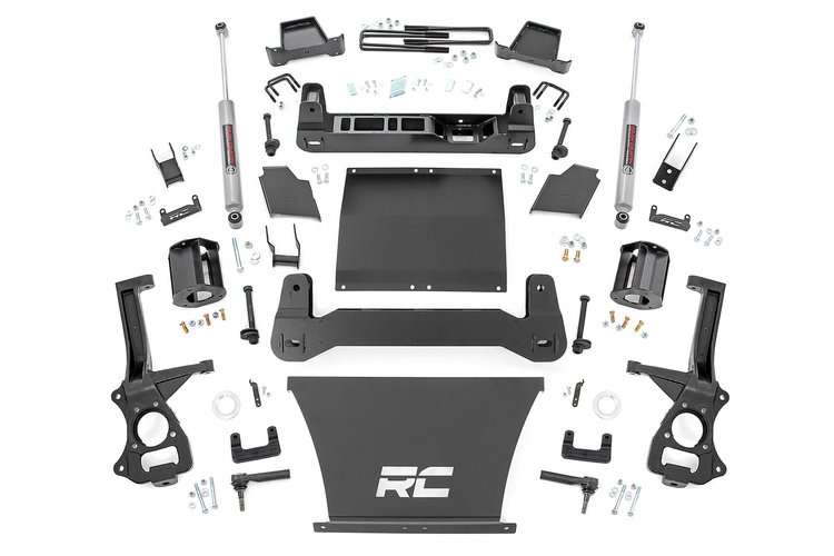 21731 6in Suspension Lift Kit, Strut Spacers (Chevy 1500 PU 4WD/2WD)
