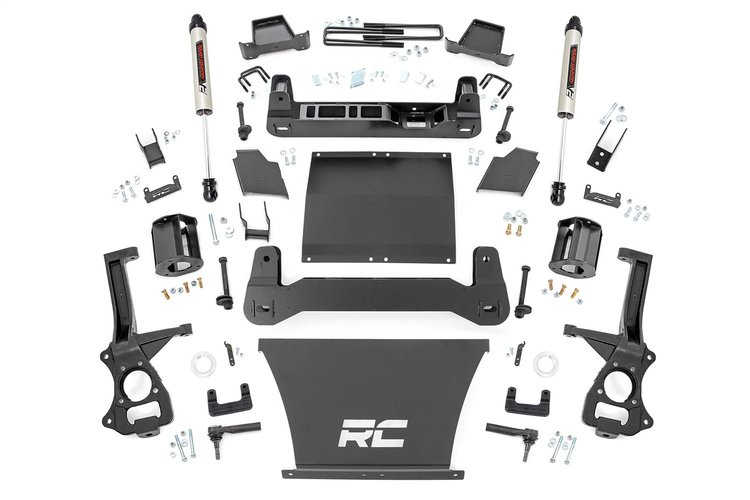 21770 6in Suspension Lift Kit, Strut Spacers and V2 (19-20 Chevy 1500 PU 4WD/2WD)