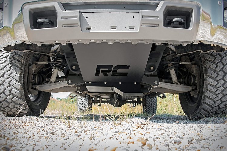 222 Heavy Duty Front Skid Plate Package