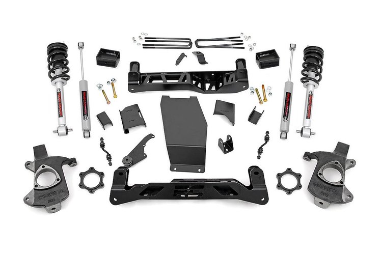 22434 5in GM Susp Lift Kit w/N3 Shks and Struts (14-18 1500 PU 4WD, Alum/Stmpd Steel)