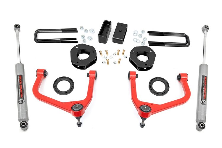 22630RED 3.5 in. Lift Kit, GMC Sierra 1500 2WD/4WD