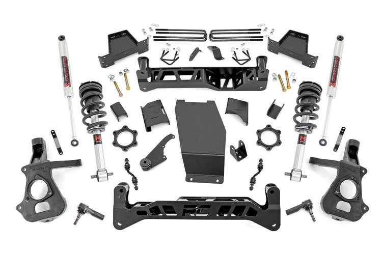 22840 7 in. Lift Kit, Cast Steel, M1 Struts/M1, Chevy/GMC 1500 (14-18)