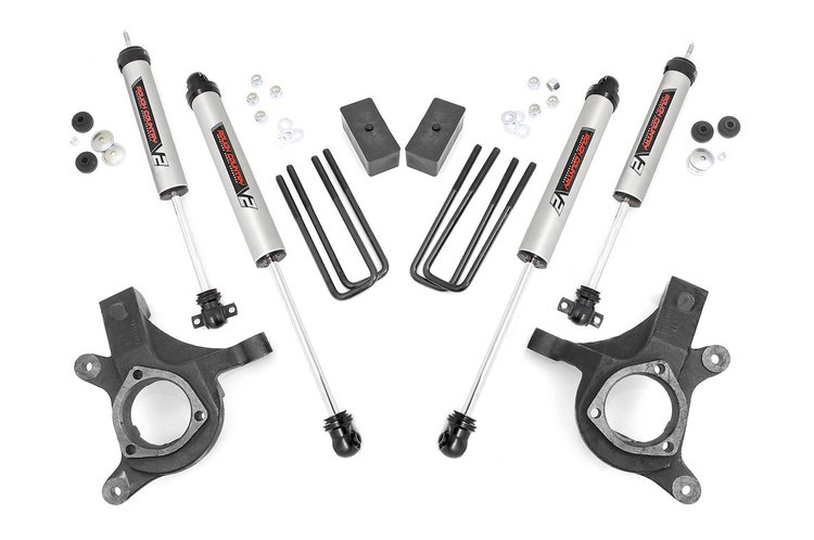 23277 3in GM Suspension Lift Kit w/V2 Shocks (99-06 1500 PU 2WD)