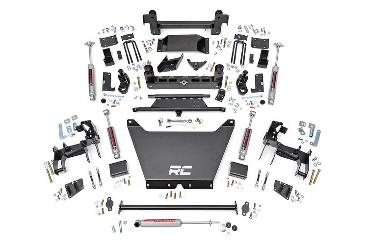 244.20 6 in. Lift Kit, NTD, Chevy/GMC S10 Pickup Ext Cab (94-04/Sonoma Ext Cab (94-03)