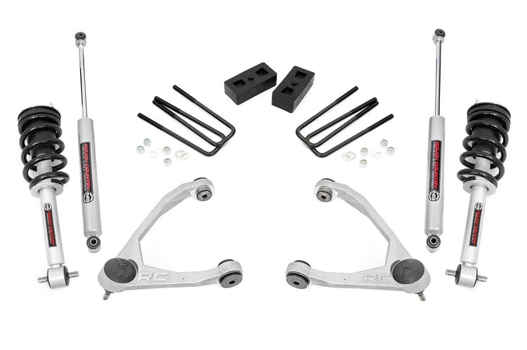 246.23 3.5-inch Suspension Lift Kit (Factory Cast Steel Control Arm Models)