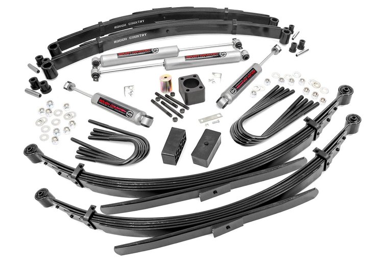 249.20 6 in. Lift Kit, Rear Springs, Chevy/GMC C35/K35 Truck (77-87)/C3500/K3500 Truck (88-91)