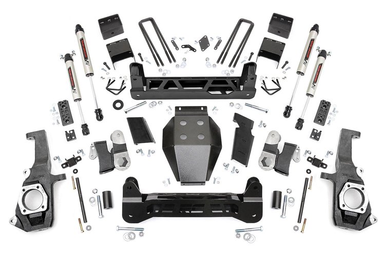 25370 7.5in GM NTD Suspension Lift Kit / V2 (11-19 2500HD/3500HD)