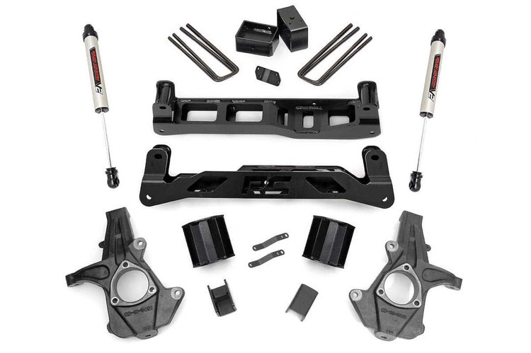 26170 5in GM Suspension Lift Kit w/V2 Shocks (07-13 1500 PU)