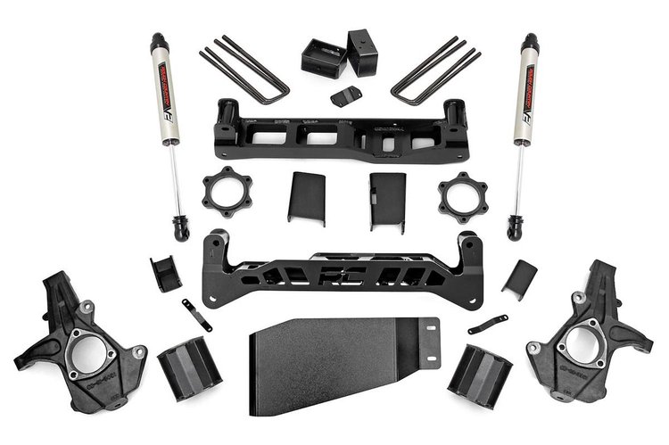 26270 5in GM Suspension Lift Kit w/V2 Shocks (07-13 1500 PU)