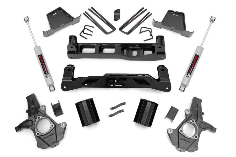 26330 7.5in GM Suspension Lift Kit w/N3 Shocks (07-13 1500 PU)