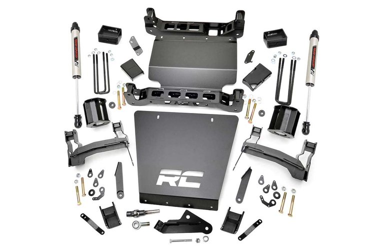 29170 5in GM Suspension Lift Kit w/V2 Shocks (14-18 1500 PU 4WD)