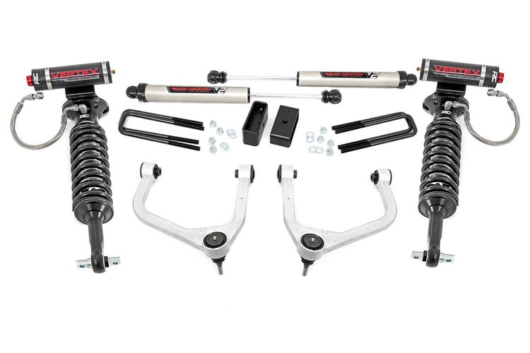 29557 3.5in Vertex Suspension Lift Kit w/ Forged Upper Control Arms w/V2 Shocks