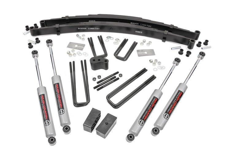 300.20 4 in. Lift Kit, Rear Blocks, Dodge W100 Truck/W200 Truck (70-74)
