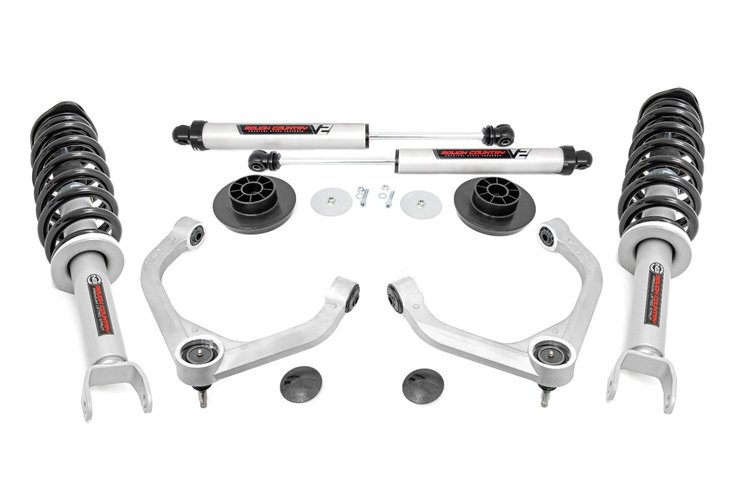 31271 3in Dodge Bolt-On Lift Kit w/ N3 Struts and Rear V2 Shocks (12-18 Ram 1500 4WD)