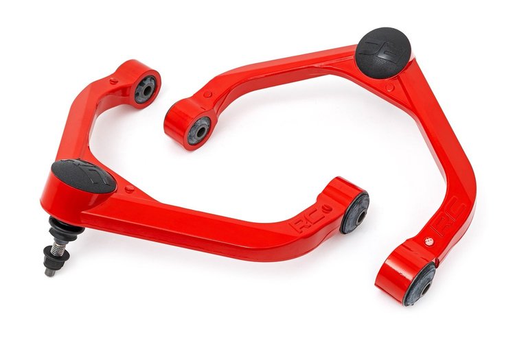 31402RED Red Forged Upper Control Arms, 3-3.5 in. Lift, Ram 1500 2WD/4WD (19-25)